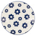 New Bone China Printed 12cm Plate - Blue Flowers 6926101889709 only5pounds-com
