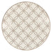 New Bone China Printed 12cm Plate - Taupe Circles 6926101889709 only5pounds-com