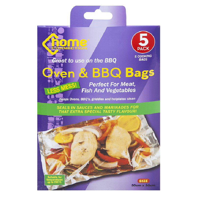Oven and BBQ Bags - Pack of 5 5050565490810 only5pounds-com