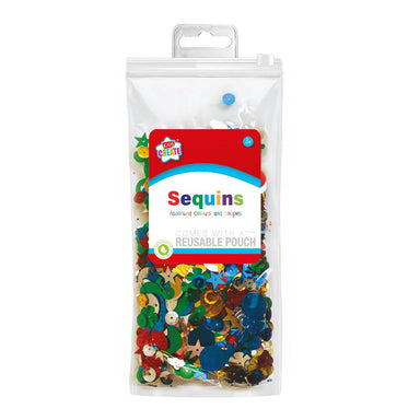 Pack Of Mixed Sequins - Assorted Colours 5012128511387 only5pounds-com