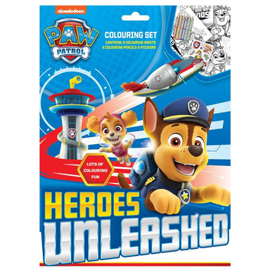 Paw Patrol Colouring Set 5012128586071 only5pounds-com