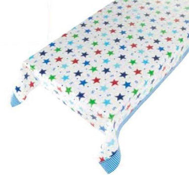 PVC Big Star Tablecloth - 240 x 140cm 8717266309724 only5pounds-com