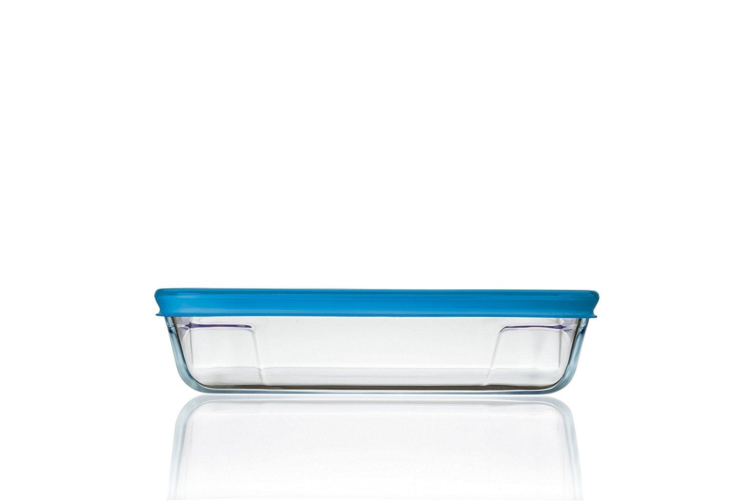 Pyrex Cook n Fresh Rectangular Storage Dish with Blue Lid - 0.8L 5054903593249 only5pounds-com
