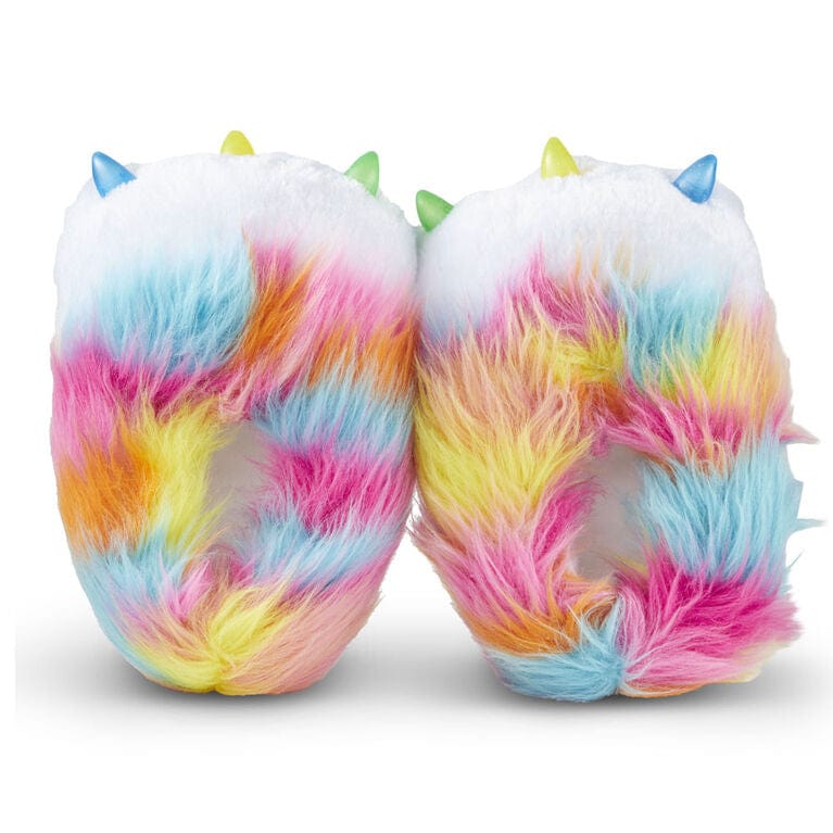 Rainbow Butterfly Action Power Kitty Paws Slippers For Kids 21664401637 only5pounds-com