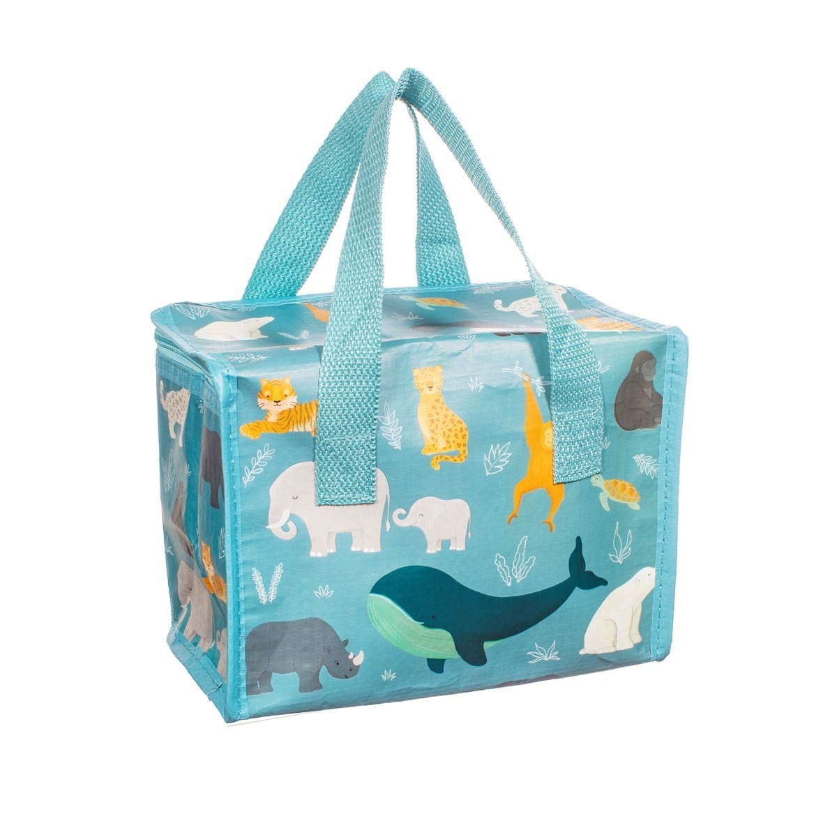 Sass & Belle Insulated Lunch Bag - Endangered Animals 5055992774618 only5pounds-com