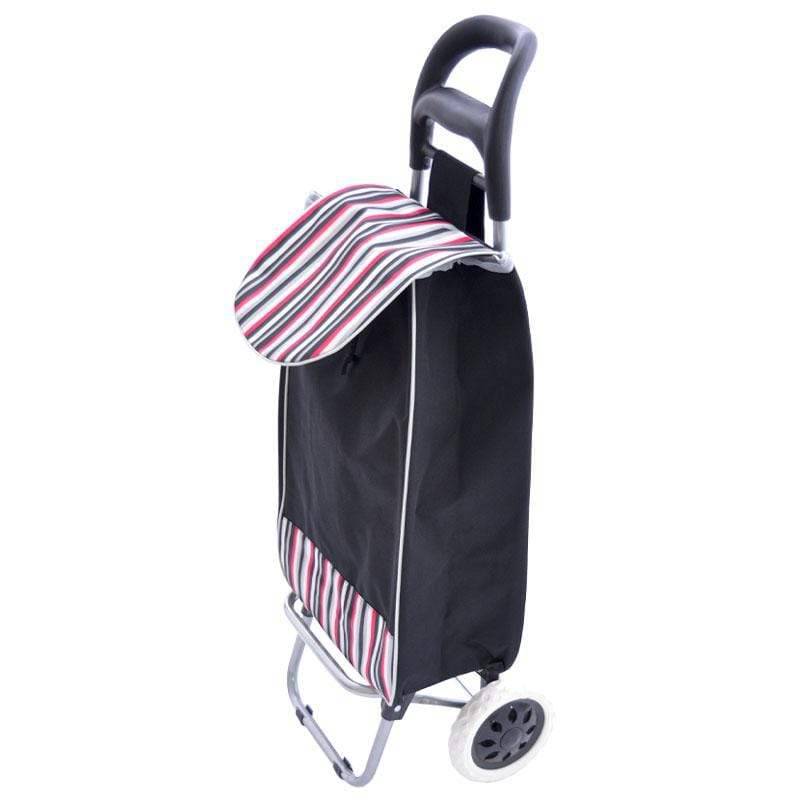 Shopping Trolley Bag On Wheels - Assorted Colours only5pounds-com