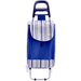 Shopping Trolley Bag On Wheels - Assorted Colours Blue only5pounds-com