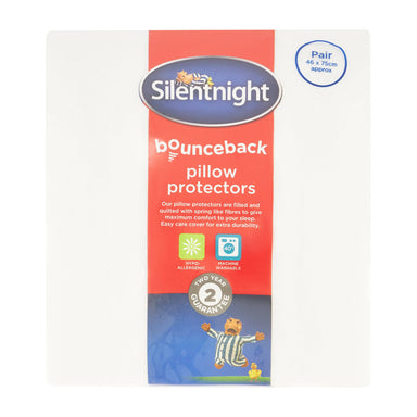 Silentnight Pillow Protectors - 46 x 75cm 5012701447447 only5pounds-com