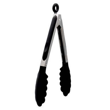 Silicone and Stainless Steel Cooking Tongs