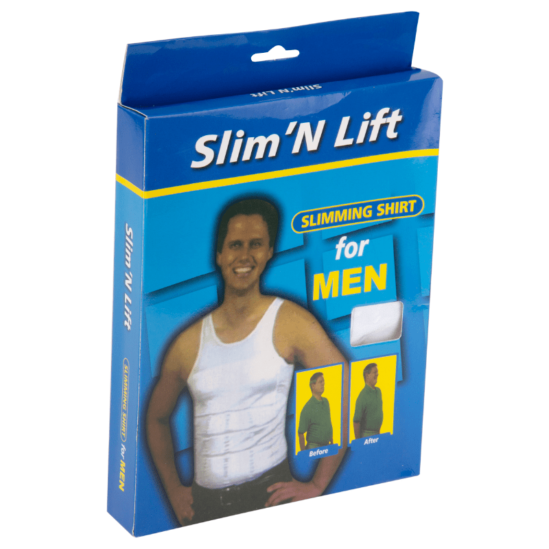 Slim n Lift Men's Slimming Shirt - Large — only5pounds
