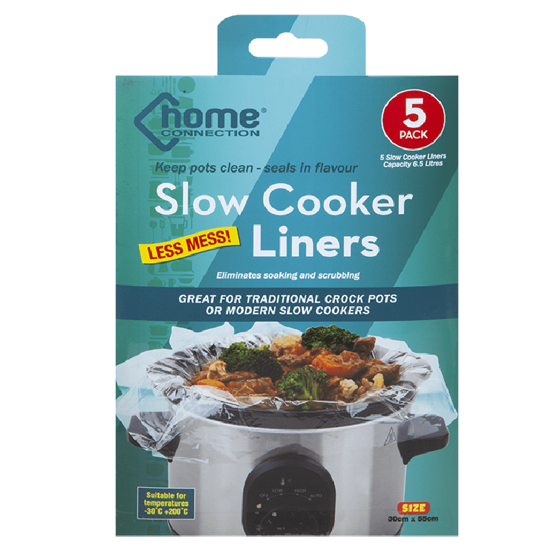 Slow Cooker Liners - Pack of 5 5050565490414 only5pounds-com