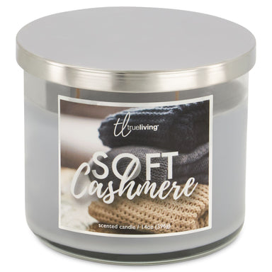 Soft Cashmere Candle In A Decorative Jar - 14oz 665098543800 only5pounds-com
