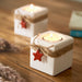 Square Tea Light Holder - White - Set of 2 8711355591236 only5pounds-com