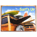 Surfs Up Metal Plaque - 30 x 41cm only5pounds-com