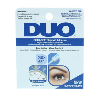The DUO Brush On Striplash Quick Set Adhesive - Transparent 74764711441