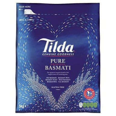Tilda 2-Min Microwave Pure Basmati Rice - 250g 5011157993515 only5pounds-com