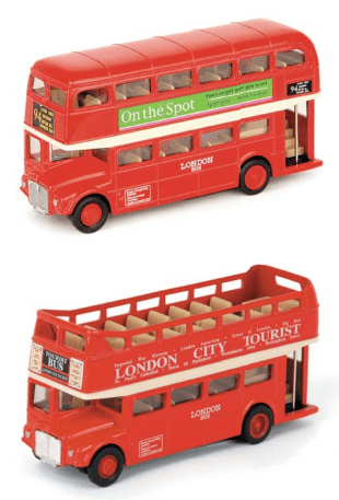 Turist London Bus - Red - 2ASS 5031470030742 only5pounds-com