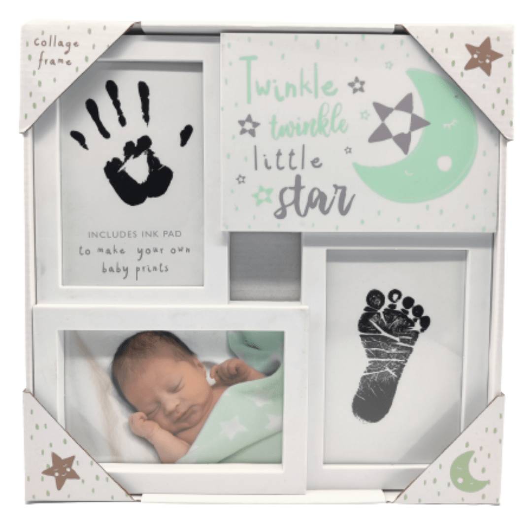 Twinkle Twinkle Little Star Baby Collage Frame - 30cm 5012128552328 only5pounds-com