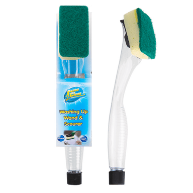 Washing Up Wand And Scourer 5050565546050 only5pounds-com