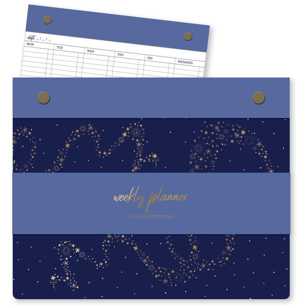 Weekly Desk Planner - Star Gazer 5012128595455 only5pounds-com