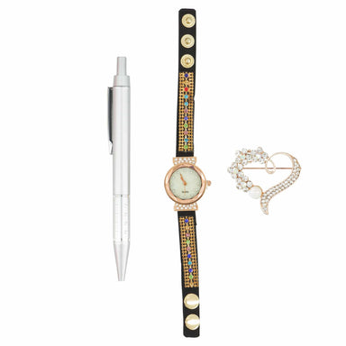 Women Gift Watch Set Assorted - 3pc 5056150245049 only5pounds-com