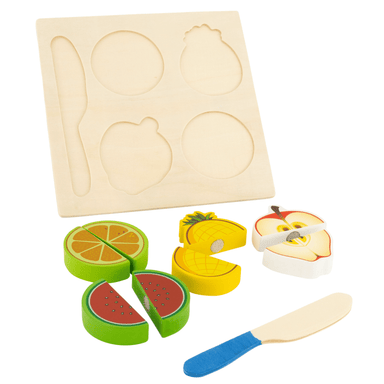 Wooden Cutting Fruits Toy - 18 x 18cm 5060269266314 only5pounds-com