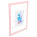 Wooden Memories Picture Frame With Pegs - Pink 5901554533943 only5pounds-com