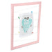 Wooden Memories Picture Frame With Pegs - Pink 5901554533943 only5pounds-com