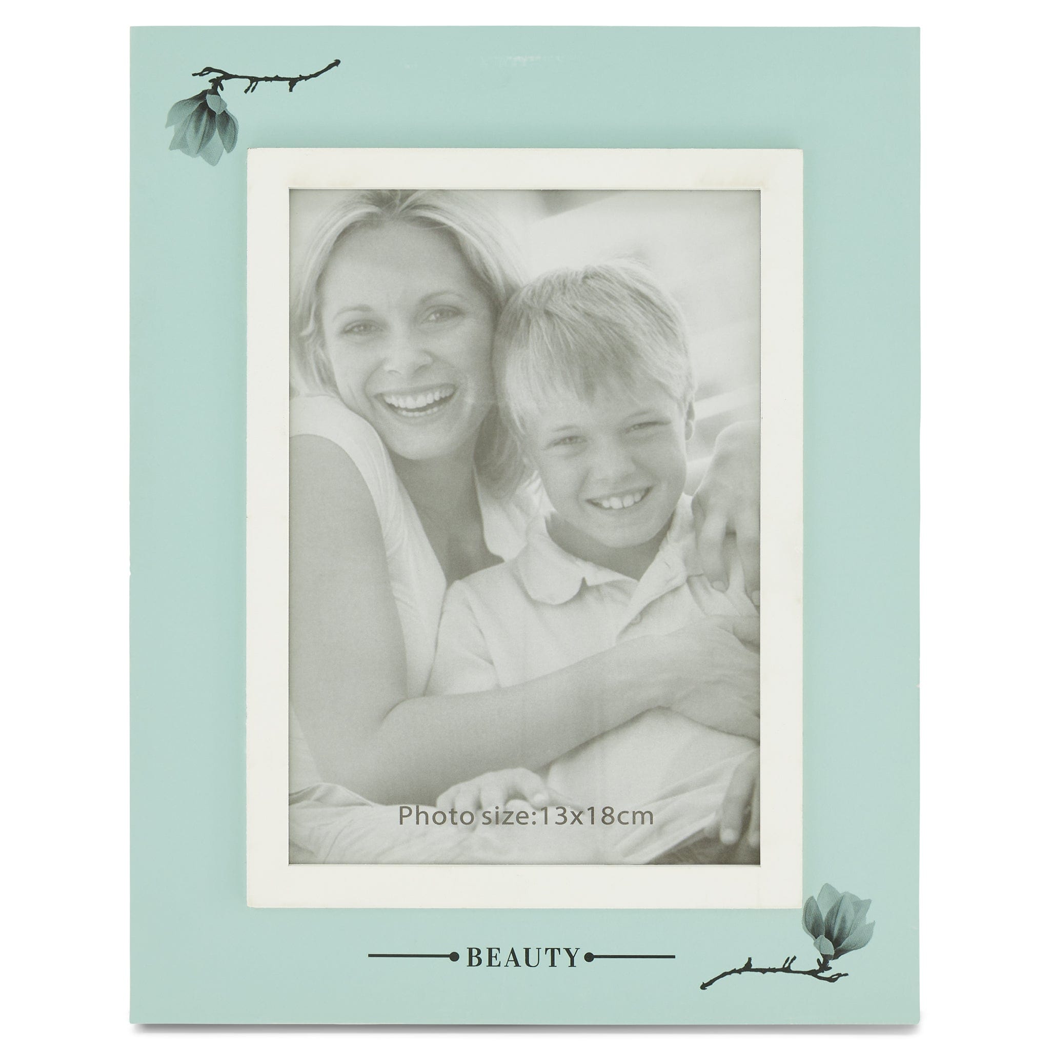 Wooden Photo Frame - Assorted Colours - 25 x 20cm Assorted only5pounds-com
